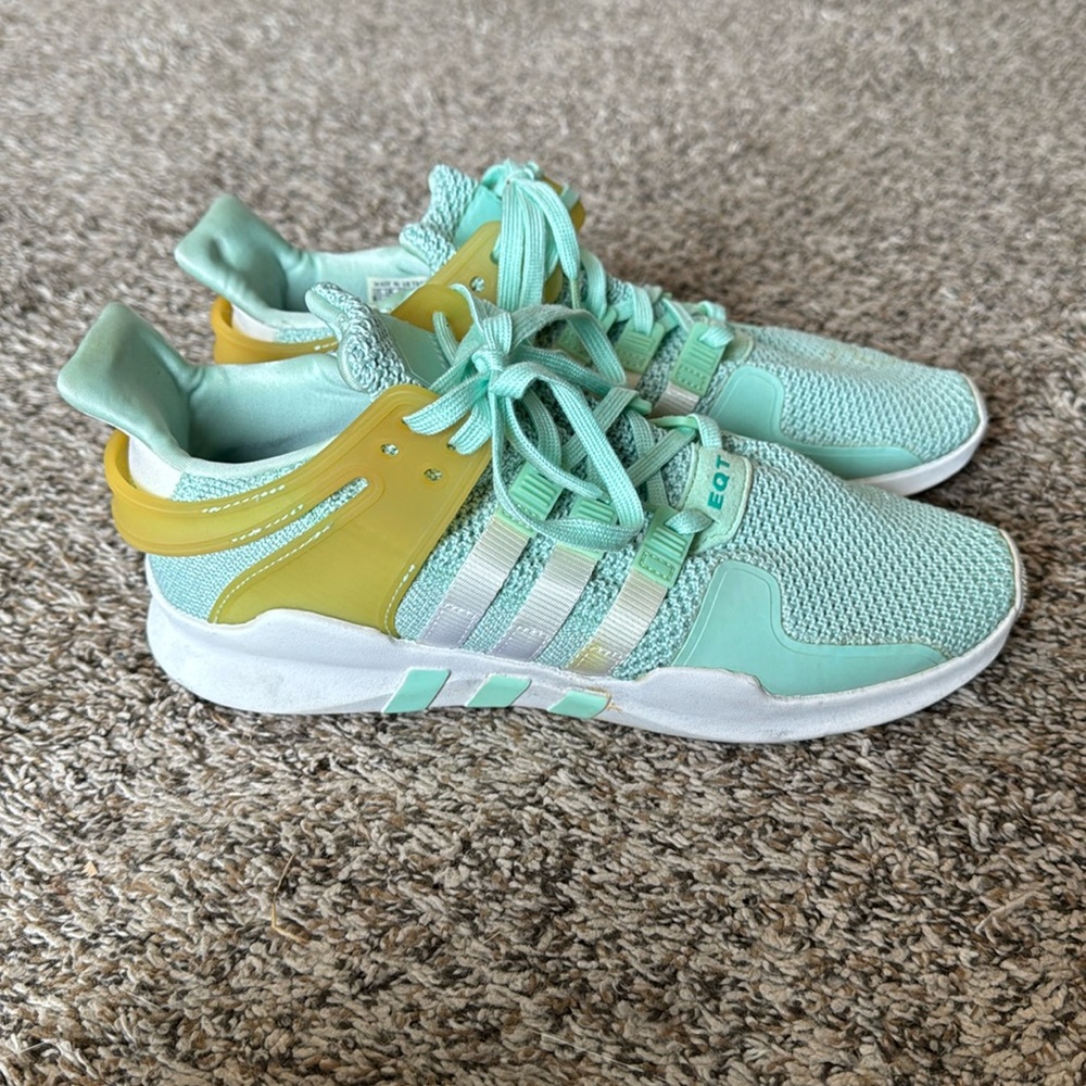 Adidas‎ Women’s 8.5 EQT ADV 91-16 Teal Running Gym